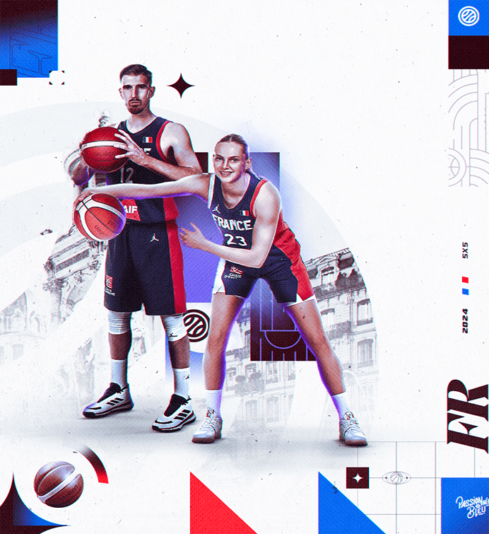 Basket - France v Serbie 1