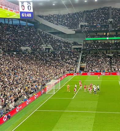 Tottenham saison 2025 2026 stade